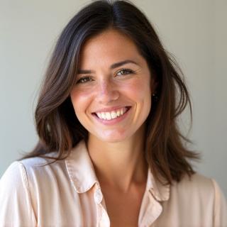 Professionelles Porträtfoto von Sofia Keller.